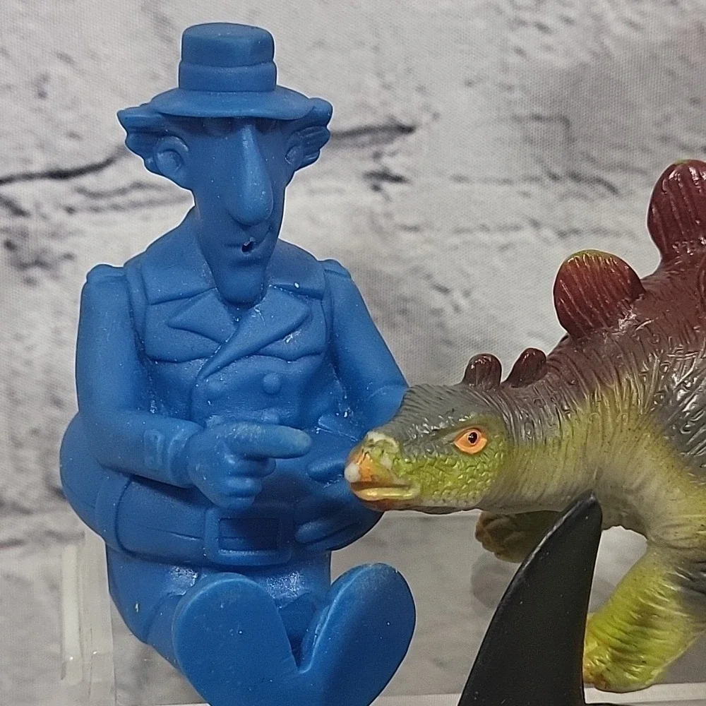 Bath Tub Float Toy Figures Lot Random Rubber Dinos Trolls Ducks Inspector Gadget